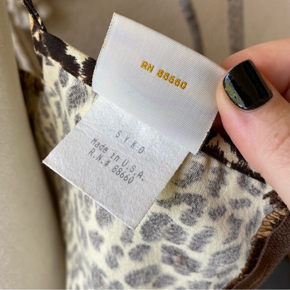 Vintage leopard dress - Picture 6 of 6